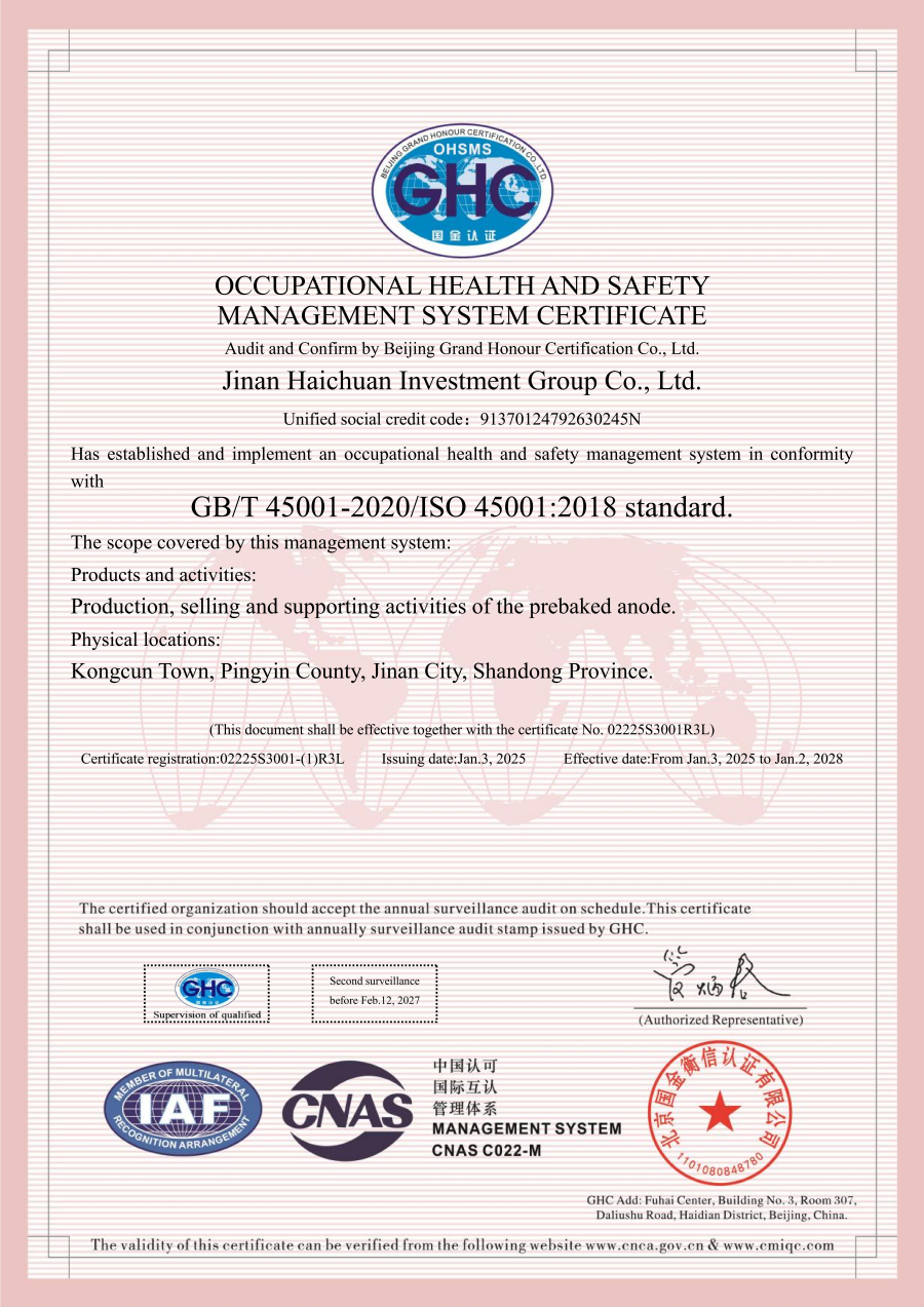 System Certificates